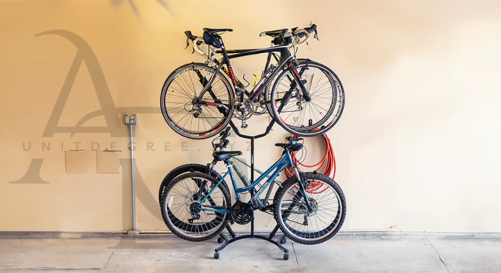 Portable bike rack travel